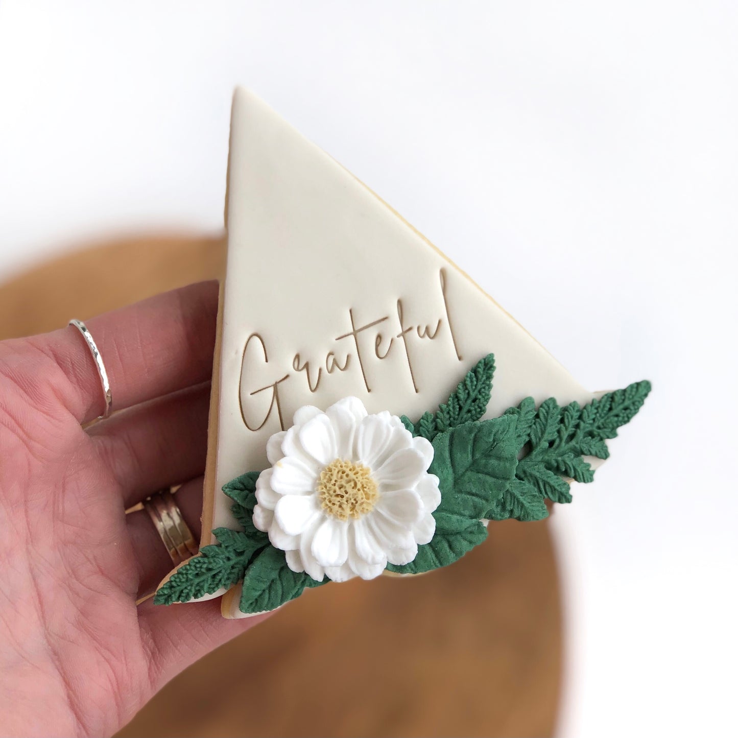 SOON TO BE DISCONTINUED Triangle Bunting Cookie Cutter 103mm x 103mm