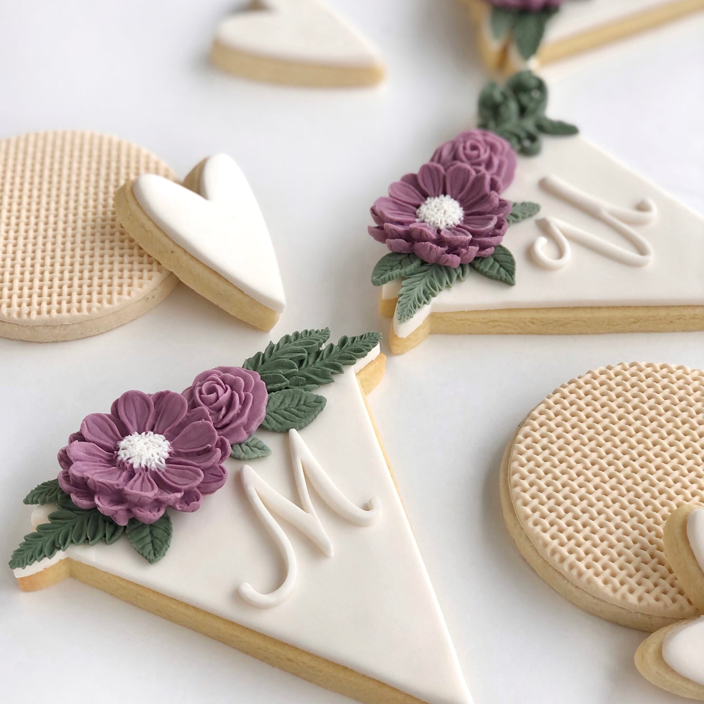 SOON TO BE DISCONTINUED Triangle Bunting Cookie Cutter 103mm x 103mm