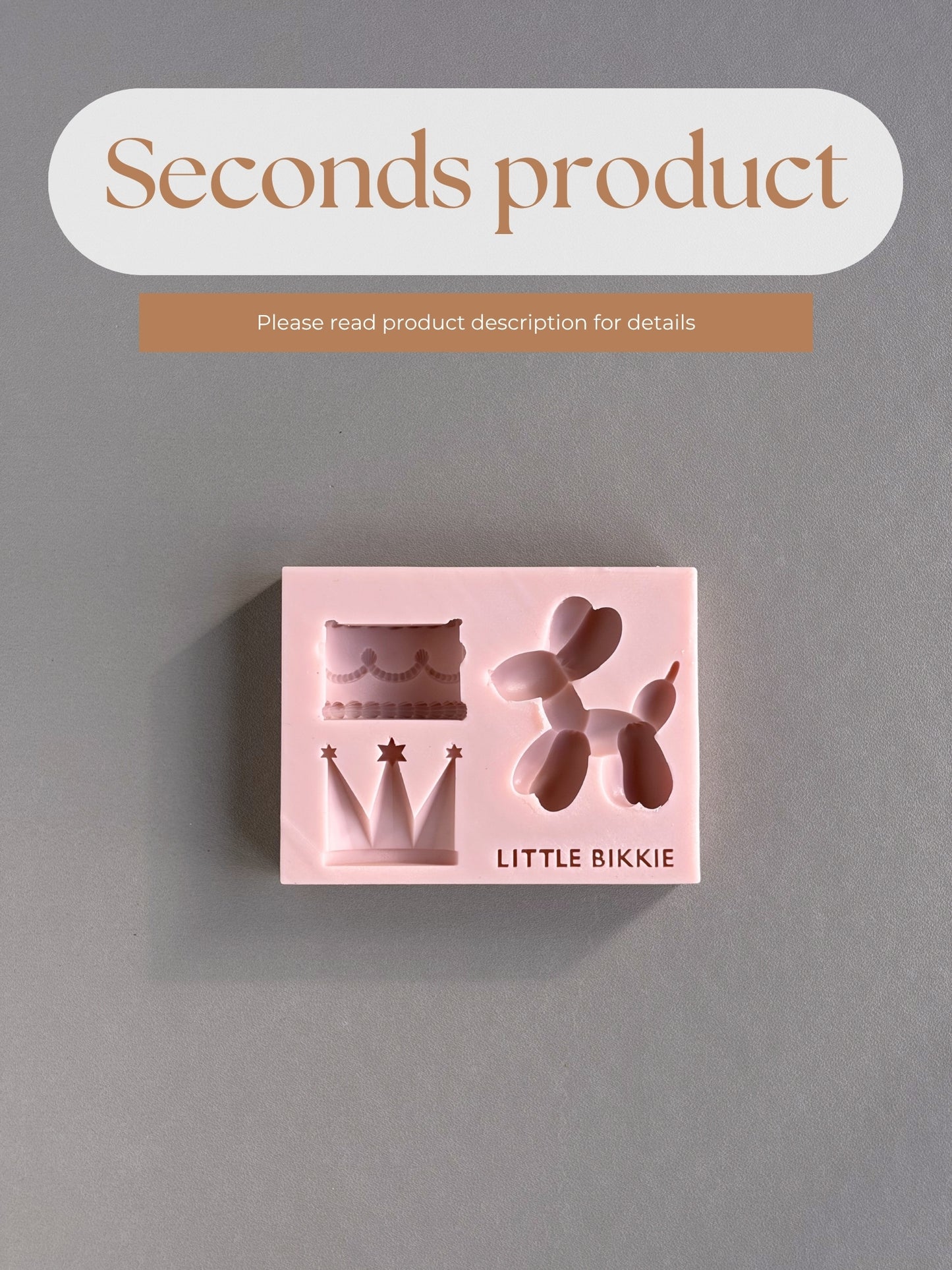 SECONDS Party #2 Assorted Silicone Mould