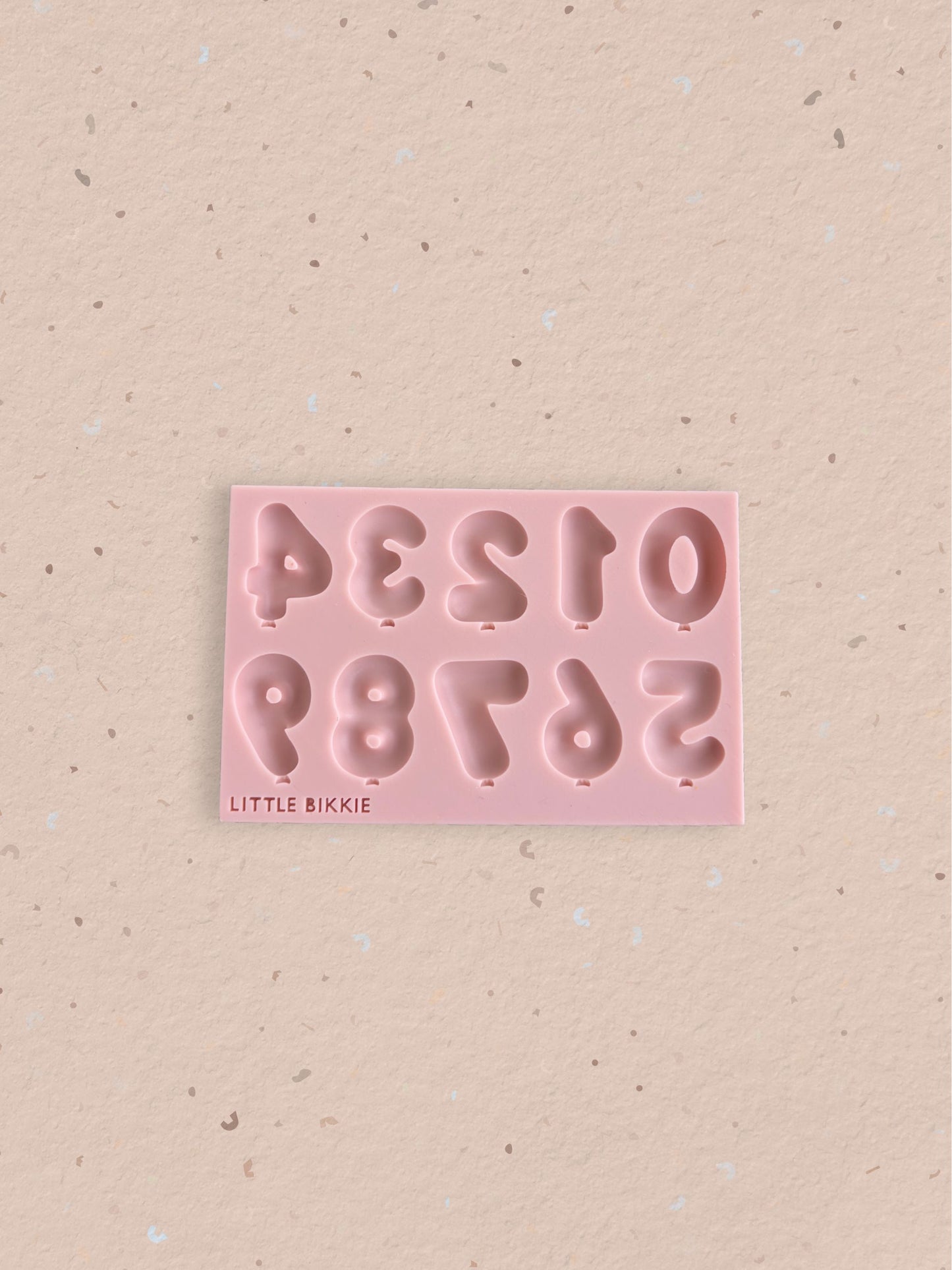 Balloon Numbers Silicone Mould