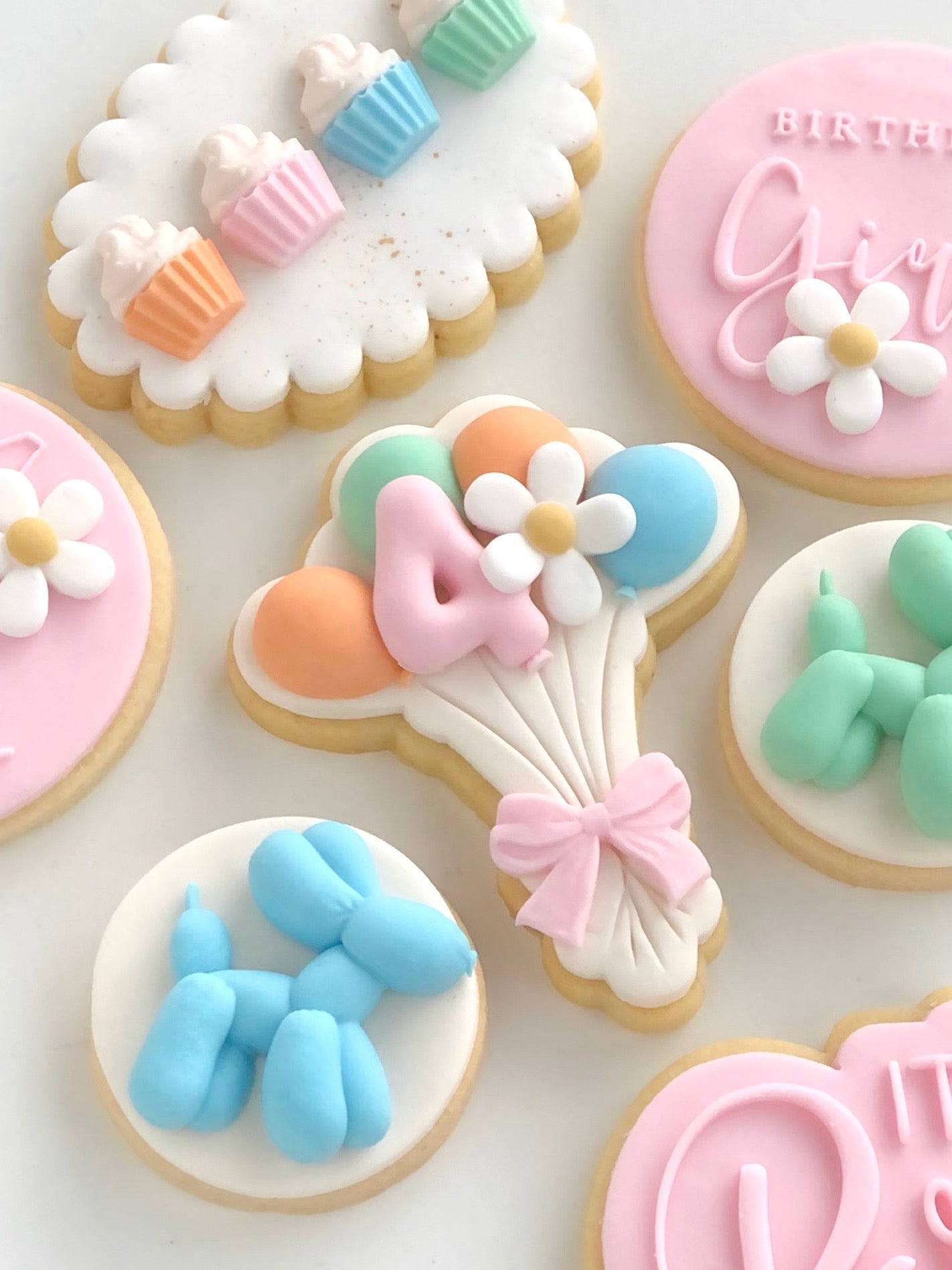 Balloon Numbers Silicone Mould