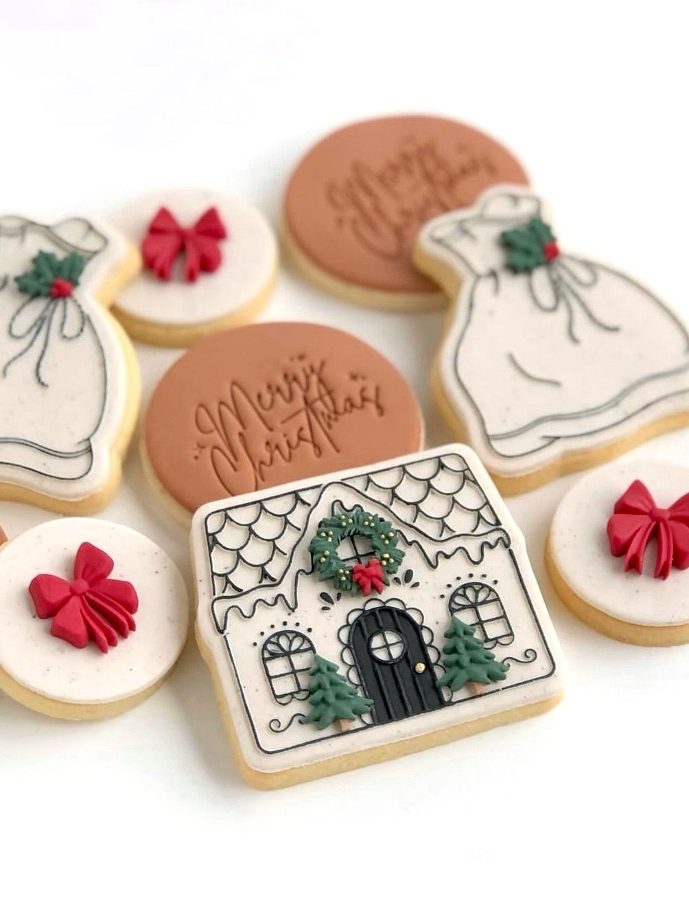 Christmas Foliage Silicone Mould