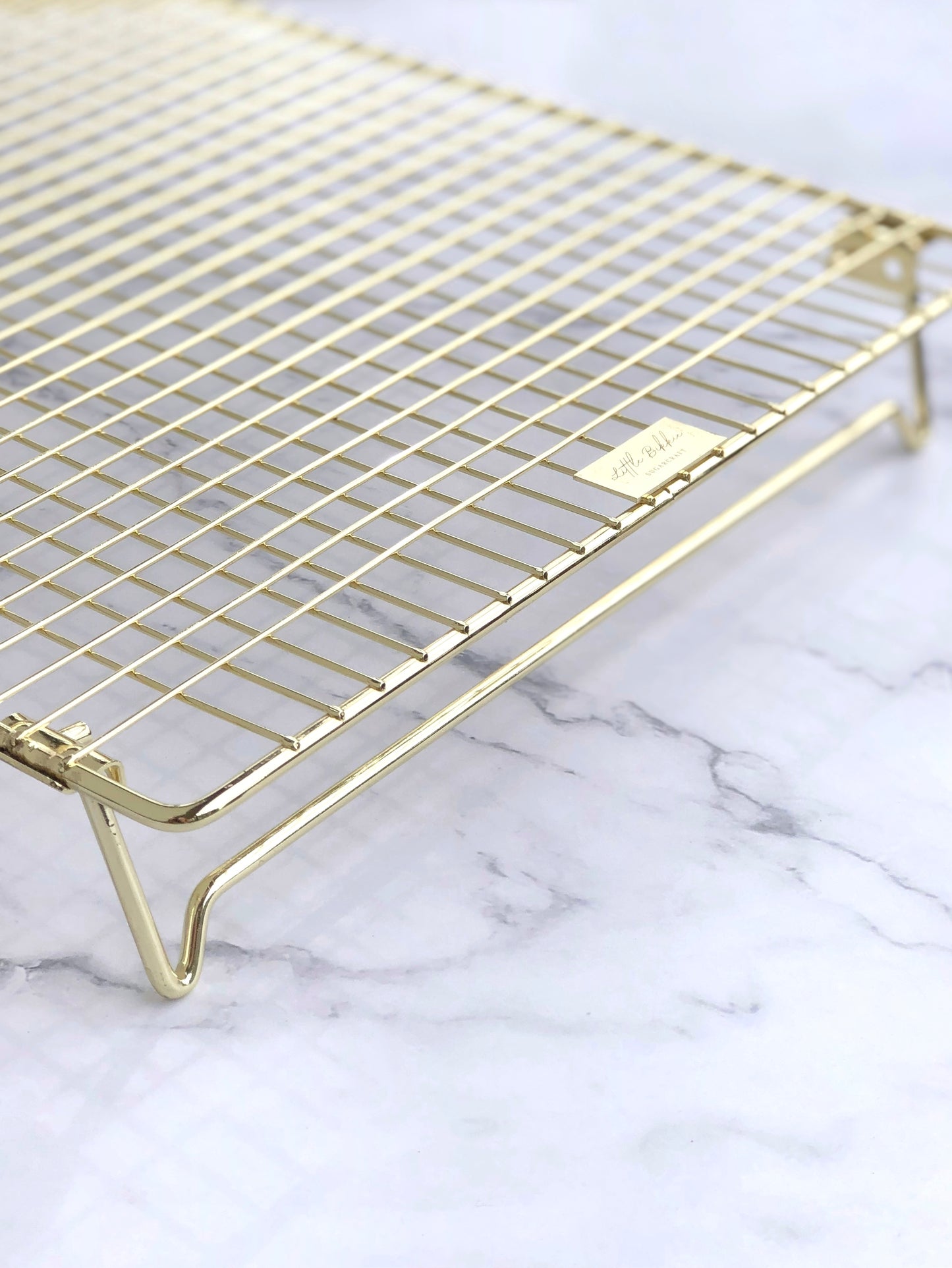 Gold Cooling Rack | Stackable | Foldable Legs – Little Bikkie Sugarcraft