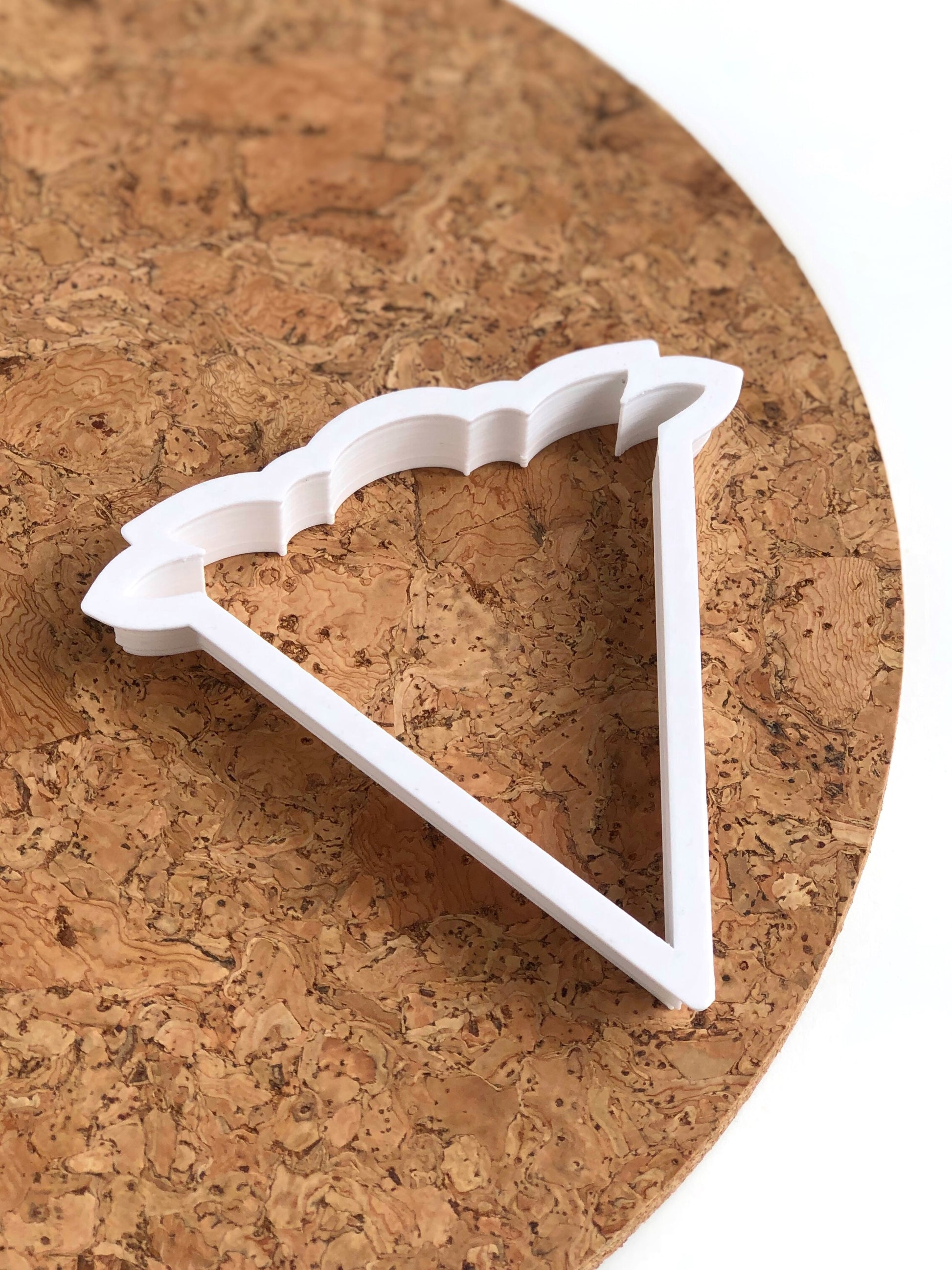 triangle bunting cookie cutter