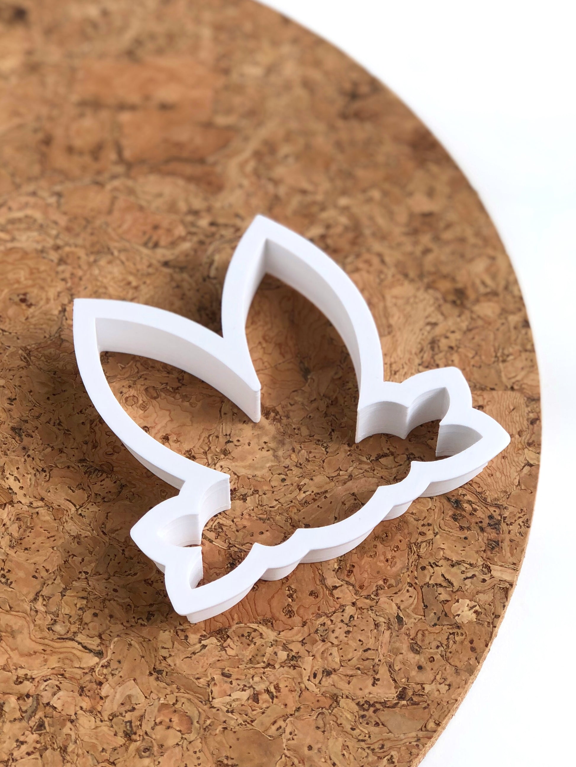 bunny ears cookie cutter